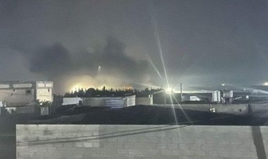 غارة حربية روسية على أطراف مدينة مارع في ريف حلب الشمالي