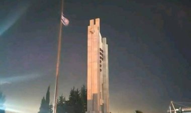 مجهولون يرفعون علم دولة الاحتلال  في مدينة السويداء