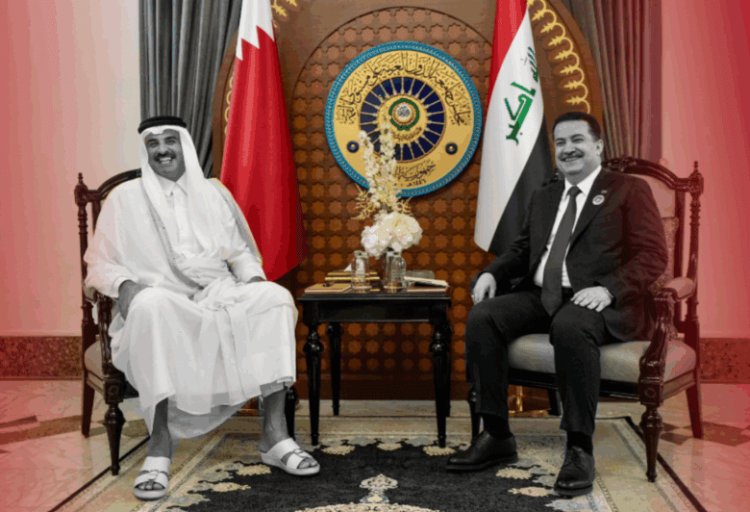 مغادرة أمير قطر القمة العربية من دون القاء كلمة