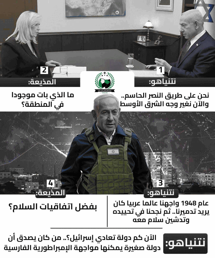 نتنياهو الآن نغير وجه الشرق الأوسط