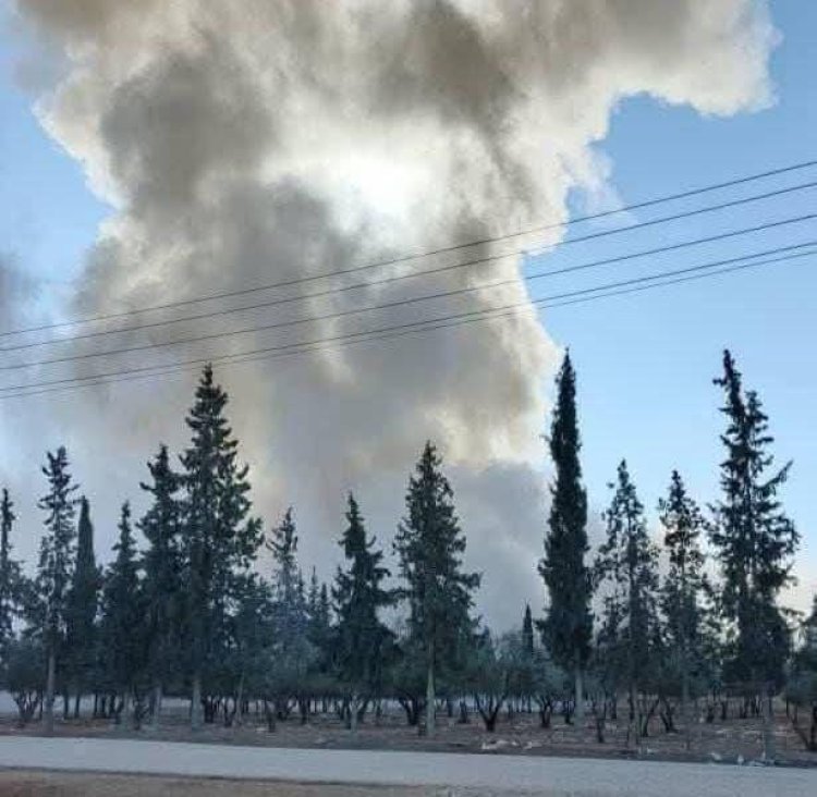 عاجل: طائرة بيرقدار التركية نفذت على تجمع لقسد بمحيط مسكنة شرق حلب