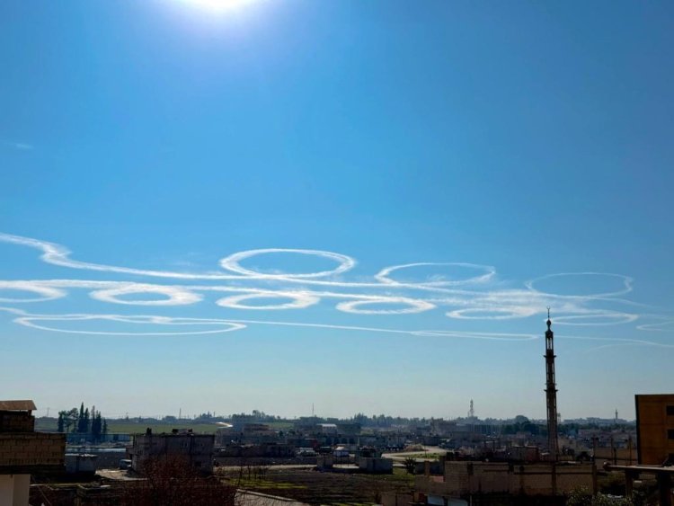 الرقة|  تحليق للطيران التركي في سماء مدينة تل أبيض شمال الرقة