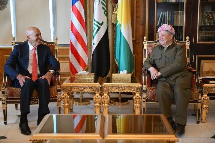 بارزاني والمبعوث الأميركي يبحثان ملفات سوريا والعراق