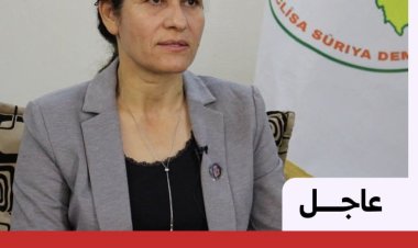 عاجل | الرئيسة المشتركة لدائرة العلاقات الخارجية في الإدارة الذاتية إلهام أحمد