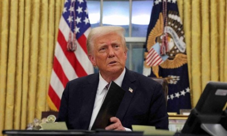 ترمب يعلن اعتراض سفينة شحن إيرانية والسيطرة عليها