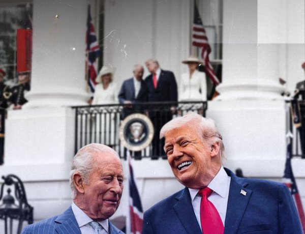 تشارلز الثالث يبادل ترامب المزاح ويهديه هدية رمزية خلال زيارته إلى أميركا