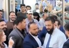 الرئيس أحمد الشرع يتجول في أحياء دمشق برفقة أسعد الشيباني