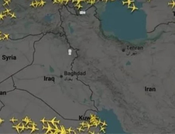 إغلاق أجواء العراق وغرب إيران وتعليق الرحلات في مطار دمشق
