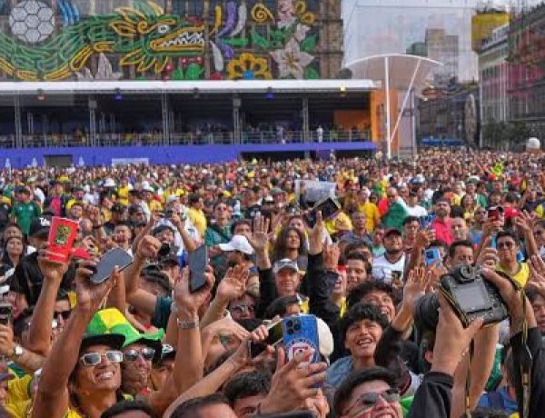 مكسيكو سيتي تتحول إلى كرنفال عالمي مع جماهير البرازيل والمغرب