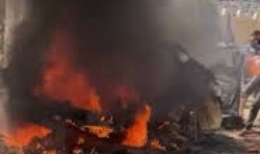 شهيد في غارة إسرائيلية استهدفت مركبة غرب مدينة غزة