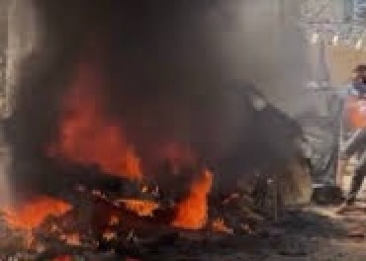 شهيد في غارة إسرائيلية استهدفت مركبة غرب مدينة غزة