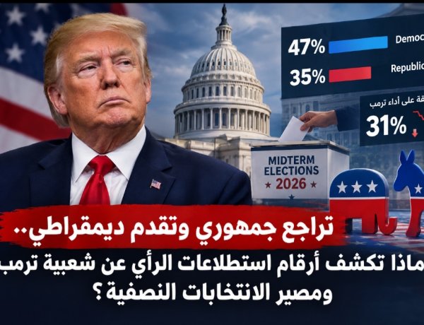 تراجع جمهوري وتقدم ديمقراطي.. ماذا تكشف أرقام استطلاعات الرأي عن شعبية ترمب ومصير